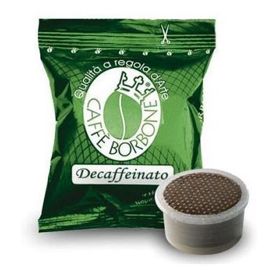 Caffè Borbone Dek Green Capsule - Capsules de Café - Publicité Caffè Borbone Dek Green Capsule - Capsules de Café - Publicité