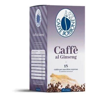 Caffè Borbone Capsules Ginseng - Type de Café - Publicité Caffè Borbone Capsules Ginseng - Type de Café - Publicité