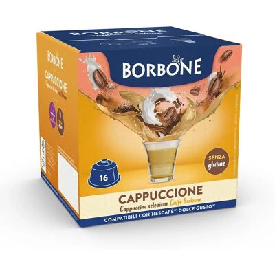 Caffè Borbone Cappuccione - 16 Kapseln - Kaffeeart Caffè Borbone Cappuccione - 16 Kapseln - Kaffeeart