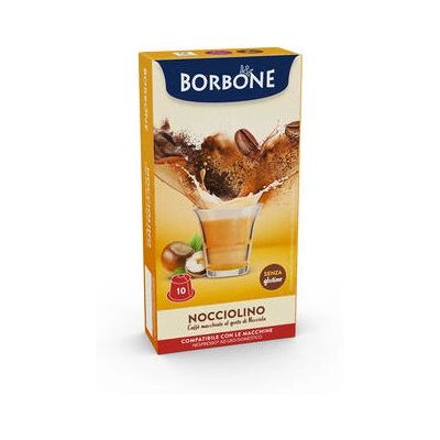 Caffè Borbone Nocciolino cappuccino (10 capsules) Caffè Borbone Nocciolino cappuccino (10 capsules)
