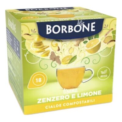 Caffè Borbone Ginger Lemon Tea Capsule - Herbal Tea Caffè Borbone Ginger Lemon Tea Capsule - Herbal Tea