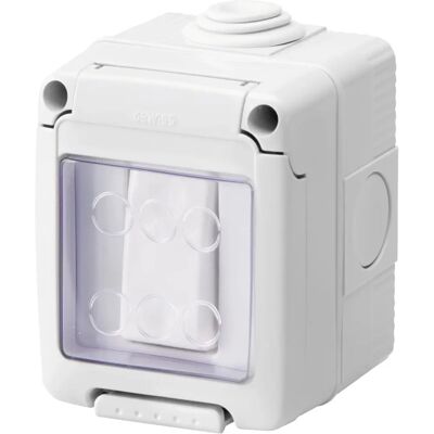 GEWISS GW27833DY - Unipolair schakelkast - IP55 - 16 Ah - Elektrisch behuizing GEWISS GW27833DY - Unipolair schakelkast - IP55 - 16 Ah - Elektrisch behuizing