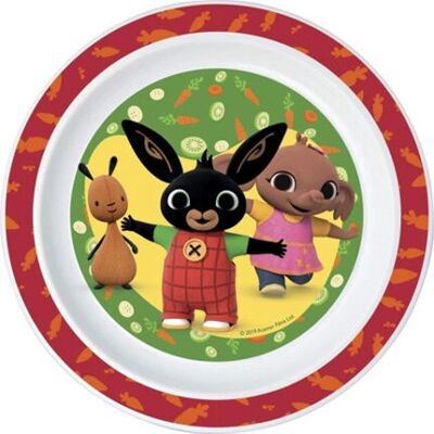 Bing 8034041550417 - Assiette à dîner multicolore ronde - Publicité Bing 8034041550417 - Assiette à dîner multicolore ronde - Publicité