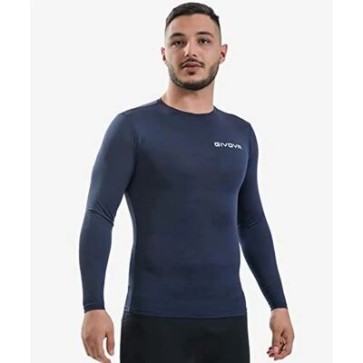 Givova Corpus 3 Maillot Base Marine - Base Layer Shirt Givova Corpus 3 Maillot Base Marine - Base Layer Shirt