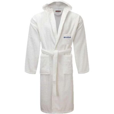Givova Cinigliato Robe de Bain Blanche - Bathrobe Givova Cinigliato Robe de Bain Blanche - Bathrobe