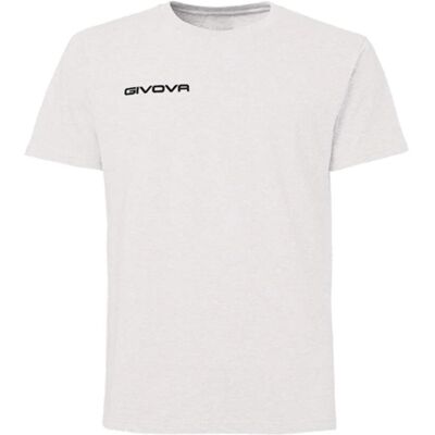 GIVOVA Weißes Baumwoll-T-Shirt für Männer - Sportbekleidung GIVOVA Weißes Baumwoll-T-Shirt für Männer - Sportbekleidung