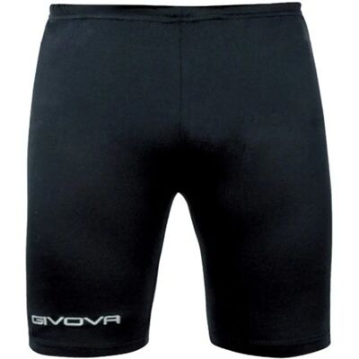 Givova Bermuda Skin G04260010 cyclisme toute l'année hommes - Noir - Coupe courte Givova Bermuda Skin G04260010 cyclisme toute l'année hommes - Noir - Coupe courte