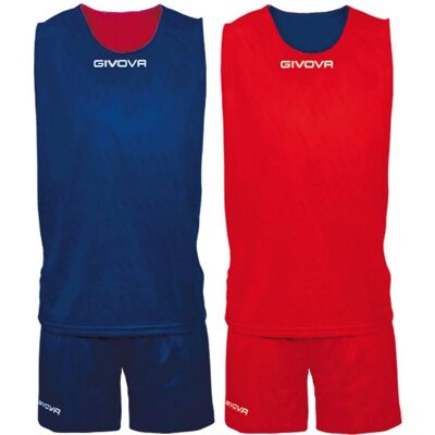Givova Basketball-Set - Wendbar, Atmungsaktiv, Leicht Givova Basketball-Set - Wendbar, Atmungsaktiv, Leicht