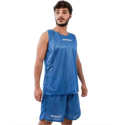 Givova Wendbares Sportbekleidungsset - Blau - Medium Givova Wendbares Sportbekleidungsset - Blau - Medium