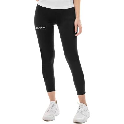 Givova Schlanke Schwarze Hosen - Training & Laufen Givova Schlanke Schwarze Hosen - Training & Laufen