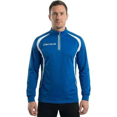 Givova Modell LR05-0002 Blau Laufshirt - Laufshirt Givova Modell LR05-0002 Blau Laufshirt - Laufshirt