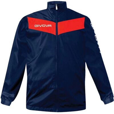 GIVOVA - Rain Scudo - azul marino-rojo - Chaqueta impermeable GIVOVA - Rain Scudo - azul marino-rojo - Chaqueta impermeable