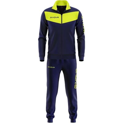 GIVOVA Visa Fluo Unisex Trainingspak - Tracksuit GIVOVA Visa Fluo Unisex Trainingspak - Tracksuit