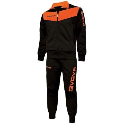 Tuta da calcio Givova Uomo Nero/Rosso - Tutto l'anno - TR018F1028 Tuta da calcio Givova Uomo Nero/Rosso - Tutto l'anno - TR018F1028