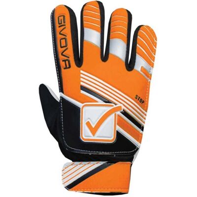 Givova Torwarthandschuhe - Orange Fluoreszent / Schwarz - Größe 11 Givova Torwarthandschuhe - Orange Fluoreszent / Schwarz - Größe 11