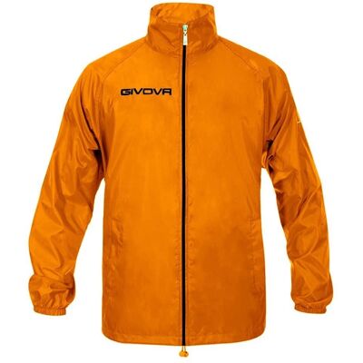 Givova Rain Basico RJ0010028 Męska wodoodporna kurtka na cały rok Givova Rain Basico RJ0010028 Męska wodoodporna kurtka na cały rok