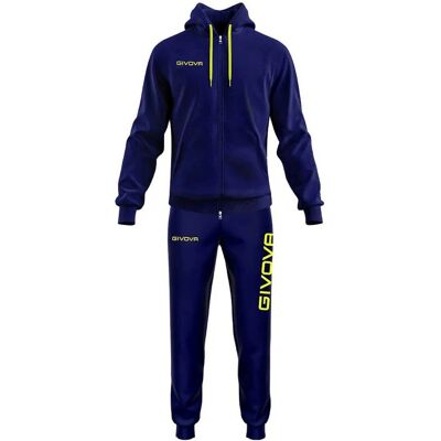 GIVOVA - King Cotone Terry Poker - Blauw - 10-12 - Tracksuit GIVOVA - King Cotone Terry Poker - Blauw - 10-12 - Tracksuit