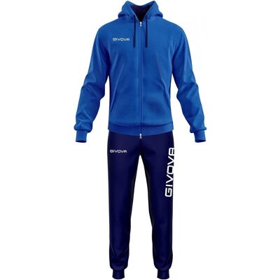 GIVOVA King Sportswear Suit - Red/Blue - Size XS GIVOVA King Sportswear Suit - Red/Blue - Size XS