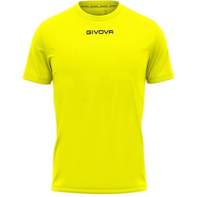 Givova MAC010027 Herren Grau Trainings-T-Shirt - Training Givova MAC010027 Herren Grau Trainings-T-Shirt - Training