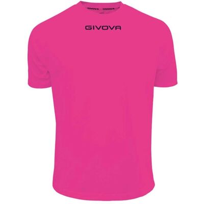Ροζ μπλουζάκι προπόνησης Givova MAC010006 - training shirt Ροζ μπλουζάκι προπόνησης Givova MAC010006 - training shirt