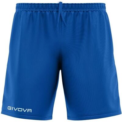Givova P0160002 Short d'entraînement bleu pour hommes - entraînement shorts Givova P0160002 Short d'entraînement bleu pour hommes - entraînement shorts