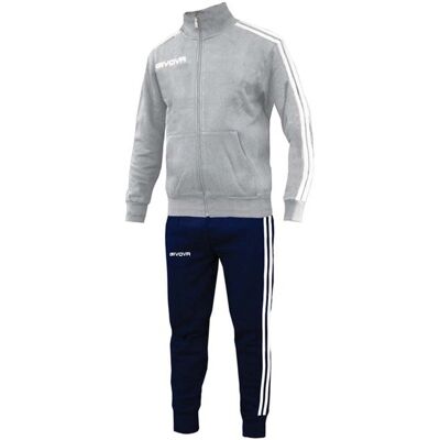 GIVOVA Unisex Tracksuit - French Terry Cotton - Gray GIVOVA Unisex Tracksuit - French Terry Cotton - Gray
