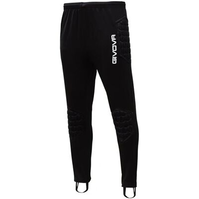 Givova Meazza Polyester Goalkeeper Pants - 2XL Black Givova Meazza Polyester Goalkeeper Pants - 2XL Black