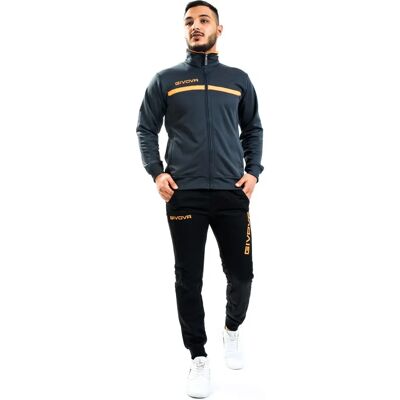 Givova Modello TT012-2328 Tuta Multicolore per Calcio - Tracksuit Givova Modello TT012-2328 Tuta Multicolore per Calcio - Tracksuit