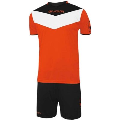 Ensemble de football fluorescent unisexe GIVOVA pour 8-10 ans Ensemble de football fluorescent unisexe GIVOVA pour 8-10 ans