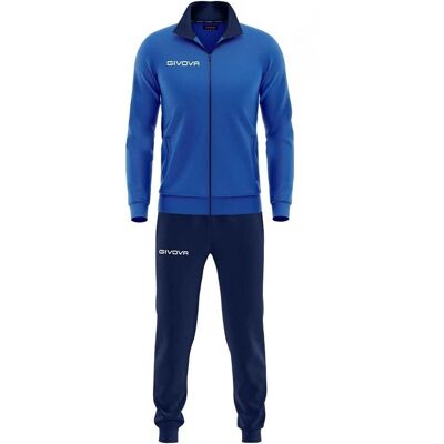 GIVOVA Torino Blauw Tracksuit - Sportkleding voor Jongens 8-10 jaar GIVOVA Torino Blauw Tracksuit - Sportkleding voor Jongens 8-10 jaar