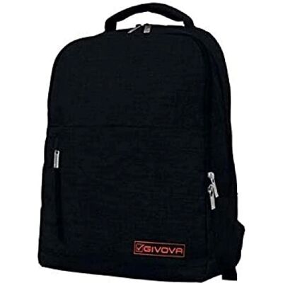 GIVOVA Mochila - 11-20 L Negra - Bolsa Deportiva GIVOVA Mochila - 11-20 L Negra - Bolsa Deportiva