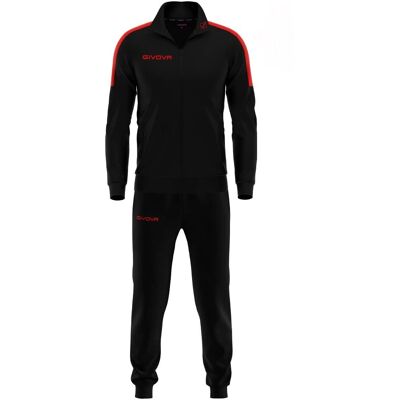Givova Conjunto de futebol masculino para o ano todo - TR0331012 Givova Conjunto de futebol masculino para o ano todo - TR0331012