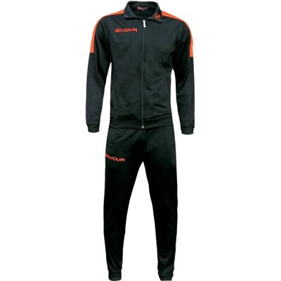 Tuta Revolution Givova - Nero/Fucsia Fluo - Abbigliamento sportivo Tuta Revolution Givova - Nero/Fucsia Fluo - Abbigliamento sportivo