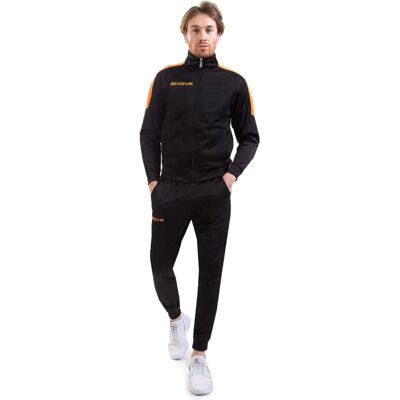 Givova Revolution Trainingspak - Zwart - Model TR033F-1028 - Mannen Givova Revolution Trainingspak - Zwart - Model TR033F-1028 - Mannen
