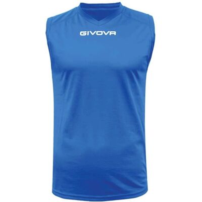 GIVOVA Xxxxl Blau Heren Voetbal T-shirt GIVOVA Xxxxl Blau Heren Voetbal T-shirt