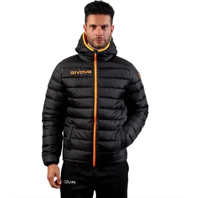 Veste Givova Olanda - 4XL noir pour football - Publicité Veste Givova Olanda - 4XL noir pour football - Publicité