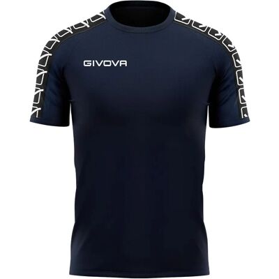 Givova Modello BA02-0004 Maglietta Allenamento Blu - Maglietta di Allenamento Givova Modello BA02-0004 Maglietta Allenamento Blu - Maglietta di Allenamento
