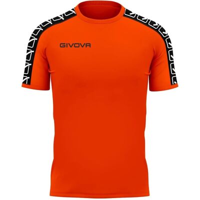 Givova Marque T-Shirt d'Entraînement BA02-0001 - Orange - Taille: 2XL - Publicité Givova Marque T-Shirt d'Entraînement BA02-0001 - Orange - Taille: 2XL - Publicité