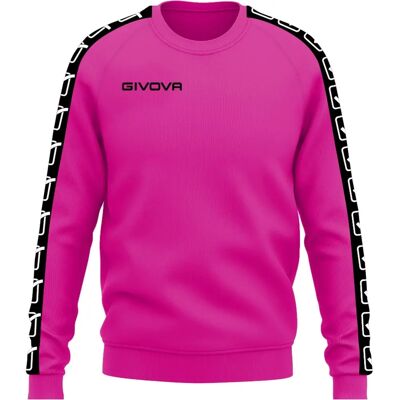 Givova Roze Unisex Sweatshirt - Trui Givova Roze Unisex Sweatshirt - Trui