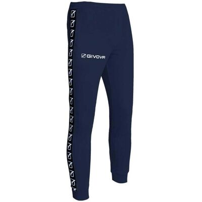 GIVOVA Tricot Band Blue Pants - Pants GIVOVA Tricot Band Blue Pants - Pants