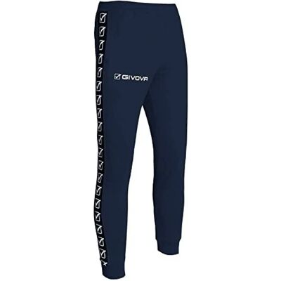 GIVOVA Tricot Band Heren Voetbalbroek - Zwart - Broek GIVOVA Tricot Band Heren Voetbalbroek - Zwart - Broek