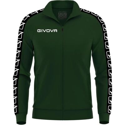 Givova Giacca da calcio verde bambini e adulti Givova Giacca da calcio verde bambini e adulti