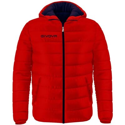 Givova Olanda Jacket - Polyester - Red - Size 4XS - Sportswear Givova Olanda Jacket - Polyester - Red - Size 4XS - Sportswear