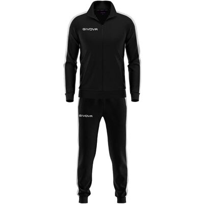 Chándal GIVOVA Rev S Negro - Ropa Deportiva Chándal GIVOVA Rev S Negro - Ropa Deportiva