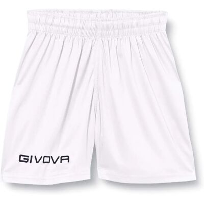 GIVOVA 3XS Shorts de Football Unisex Blanc - Shorts - Publicité GIVOVA 3XS Shorts de Football Unisex Blanc - Shorts - Publicité