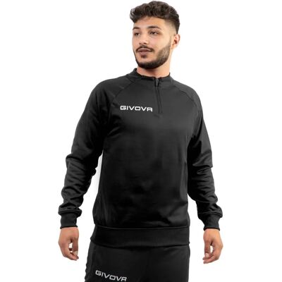 Pull GIVOVA Modèle Meio Fecho 500 Noir pour Course - Pull - Publicité Pull GIVOVA Modèle Meio Fecho 500 Noir pour Course - Pull - Publicité