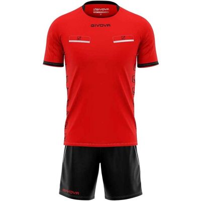 Givova Referee Kit - KITA08-1210 - Red - Medium -referee kit Givova Referee Kit - KITA08-1210 - Red - Medium -referee kit