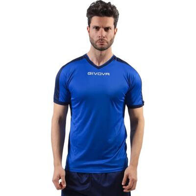 Camiseta GIVOVA Revolution Poliéster Azul Homem - Esportes & Casual Camiseta GIVOVA Revolution Poliéster Azul Homem - Esportes & Casual