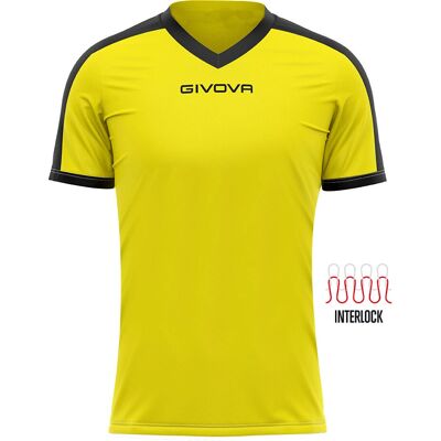 Givova Revolution Fußball-Set - Gelb/Schwarz - 3XS Givova Revolution Fußball-Set - Gelb/Schwarz - 3XS