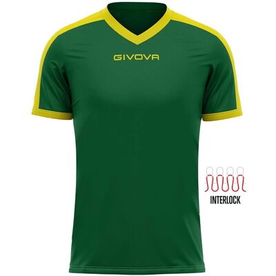 GIVOVA Revolution Polyester-Grüne T-Shirt - Sportbekleidung GIVOVA Revolution Polyester-Grüne T-Shirt - Sportbekleidung